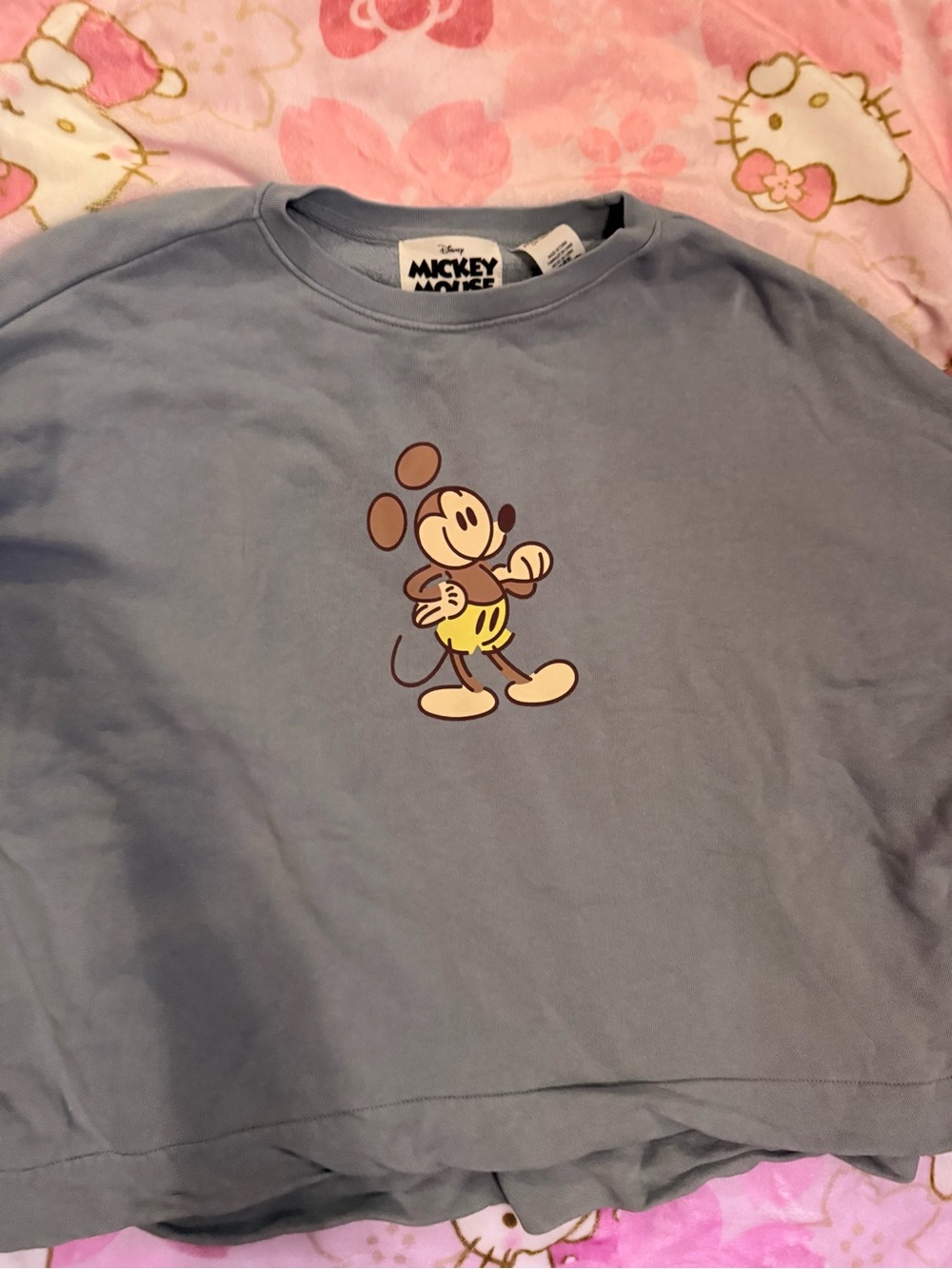 Disney Light Blue Mickey Sweater